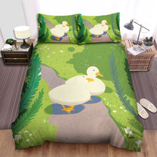 Load image into Gallery viewer, The Farm Animal - The Duck On The Path Bed Sheets Spread Duvet Cover Bedding Sets