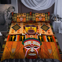 Load image into Gallery viewer, African Tribal Culture Bed Sheets Spread Comforter Duvet Cover Bedding Sets