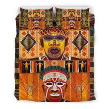 Load image into Gallery viewer, African Tribal Culture Bed Sheets Spread Comforter Duvet Cover Bedding Sets