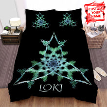 Load image into Gallery viewer, Viking Triquetra Viking Nordic Bed Sheets Spread Comforter Duvet Cover Bedding Sets