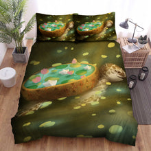 Load image into Gallery viewer, The Wild Animal - The Turtle Carrying A Pot Bed Sheets Spread Duvet Cover Bedding Sets