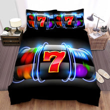 Load image into Gallery viewer, Casino Slot Machine Casino Bed Sheets Spread Comforter Duvet Cover Bedding Sets