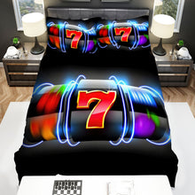 Load image into Gallery viewer, Casino Slot Machine Casino Bed Sheets Spread Comforter Duvet Cover Bedding Sets