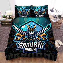 Load image into Gallery viewer, The Cute Animal - The Panda Samurai Logo Bed Sheets Spread Duvet Cover Bedding Sets
