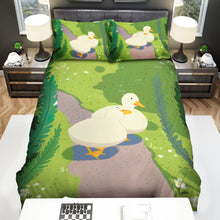 Load image into Gallery viewer, The Farm Animal - The Duck On The Path Bed Sheets Spread Duvet Cover Bedding Sets
